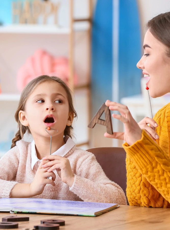 Child with Therapist in Play-Based Setting